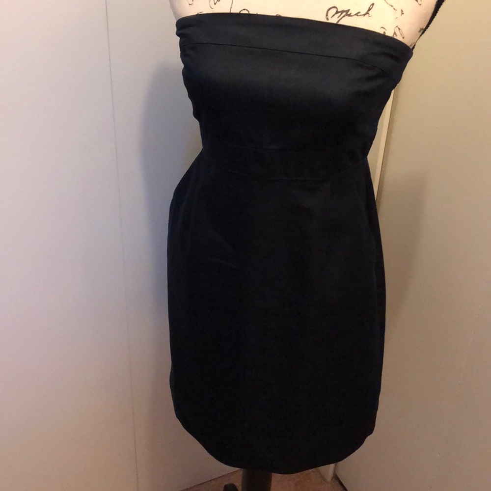 Strapless Denim dress